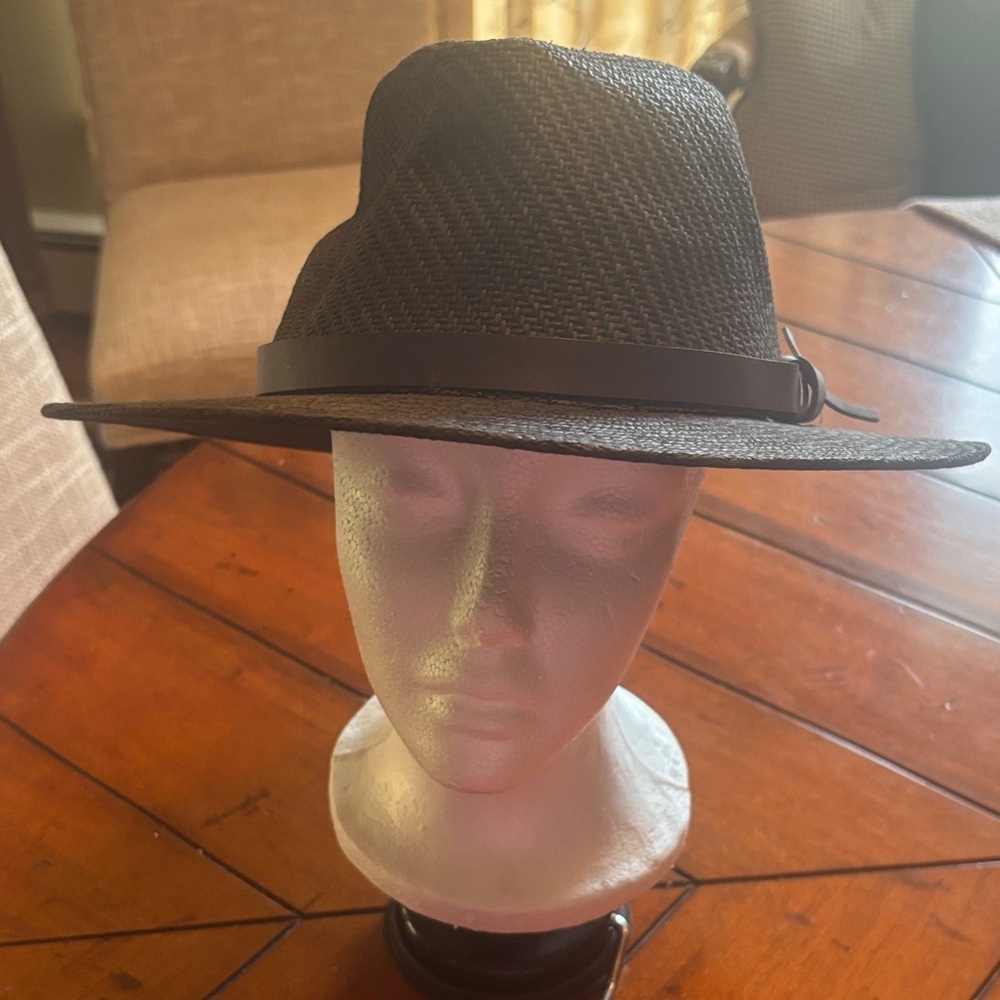 Stylish Black Fedora Hat by SanDiego Hat Company